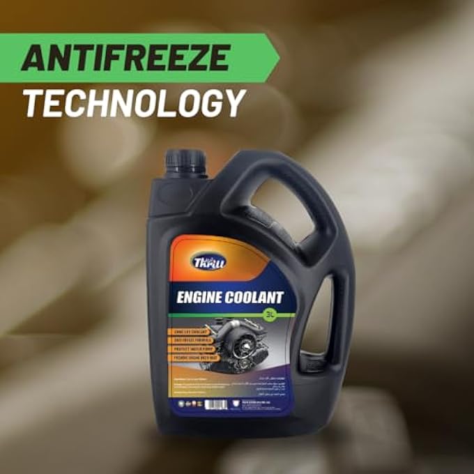 Thrill ENGINE COOLANT 3L  HIGH-PERFORMANCE ANTIFREEZE & RADIATOR COOLANT FOR ALL VEHICLES | LONG-LASTING PROTECTION - Image 3